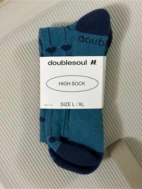 Doublesoul Kennedy Walsh Teal High Socks - Size L/XL
